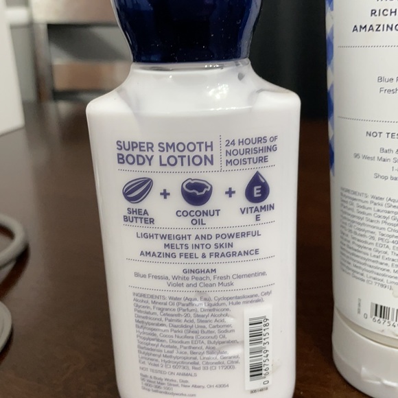 Bath and body works Gingham set - Picture 4 of 4